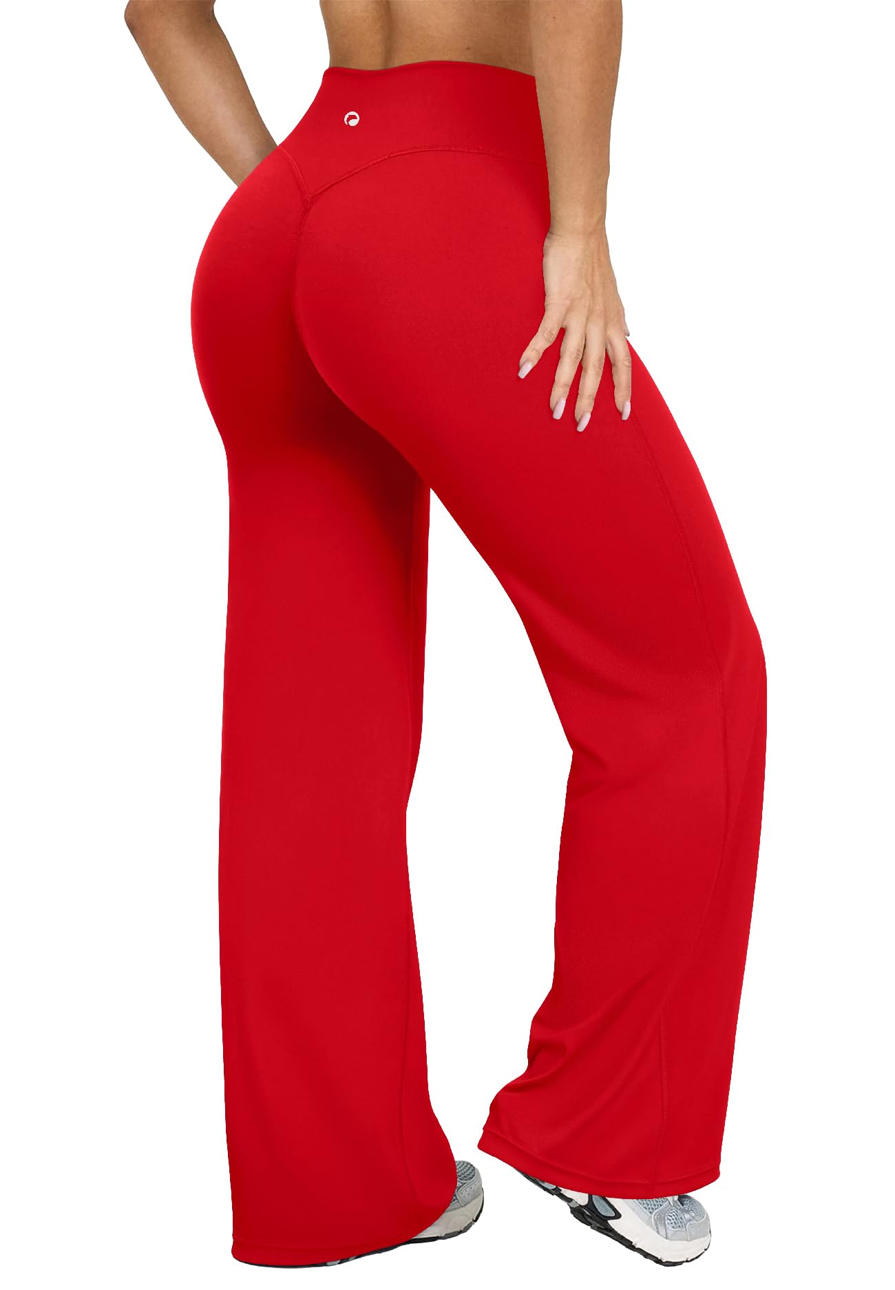 OQQ Yoga Pants Women High Waist Stretch Casual Soft Straight Leg Bottoms