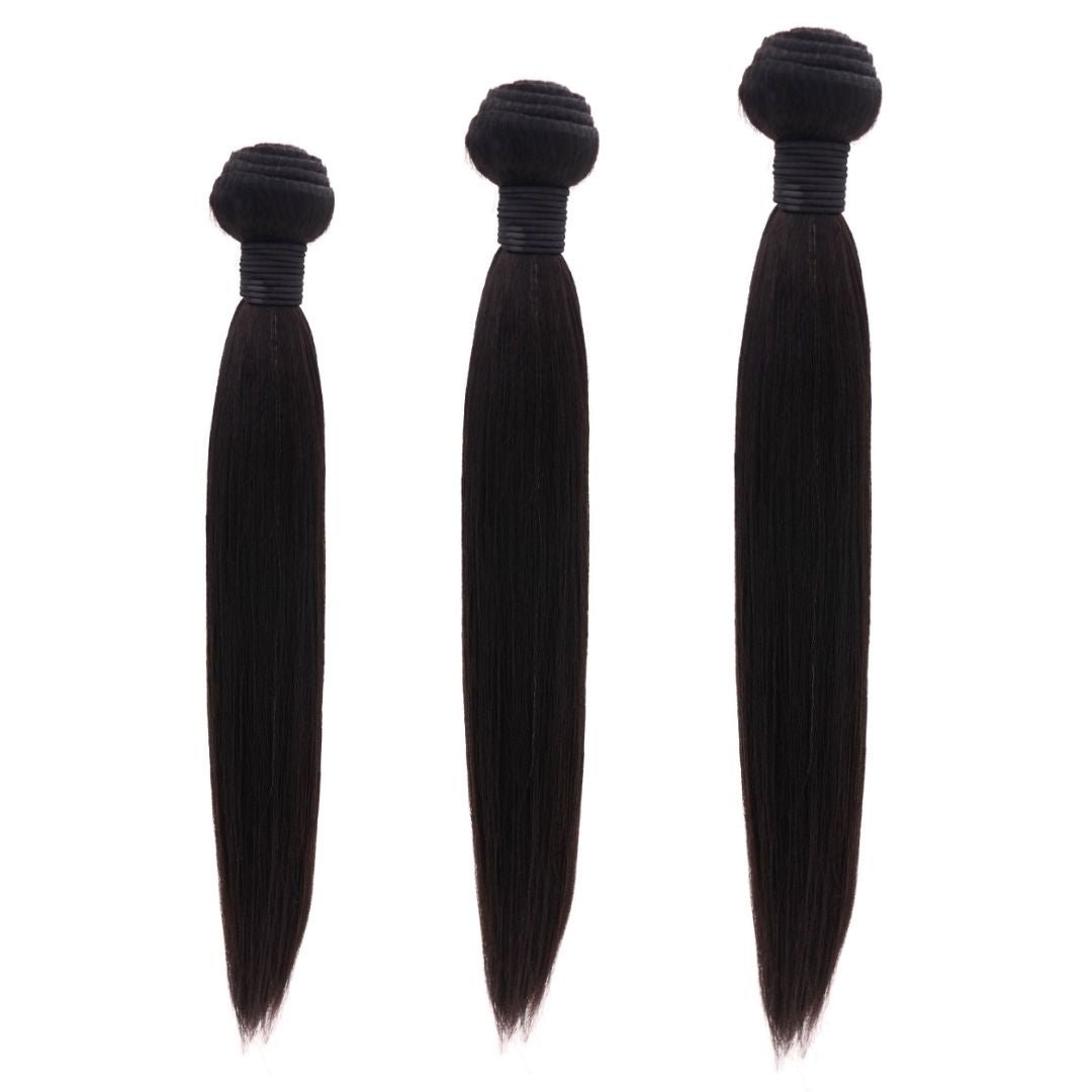 Brazilian Silky Straight Bundle Deals - SHREYABEAUTYSTORE