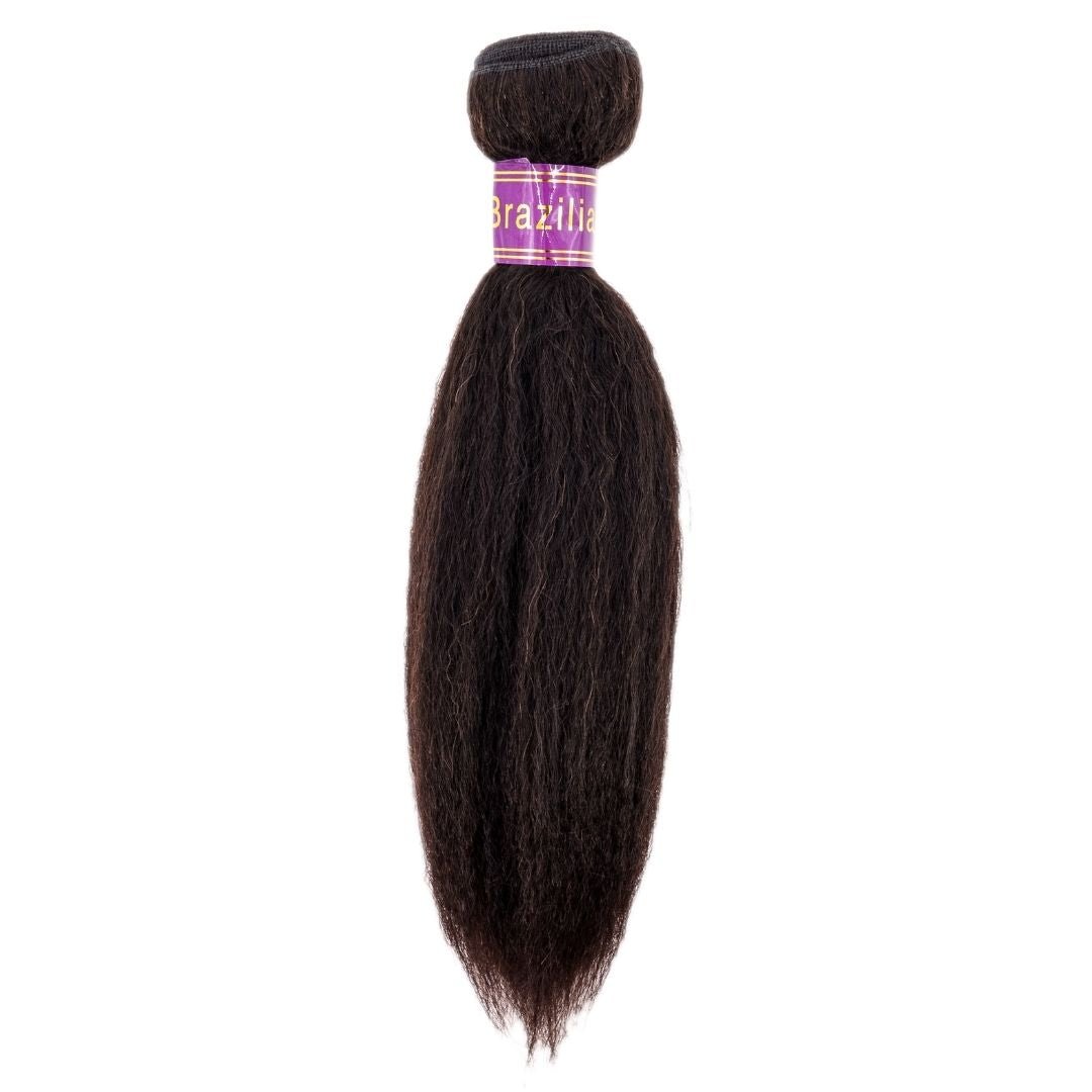 Brazilian Kinky Straight Hair - SHREYABEAUTYSTORE