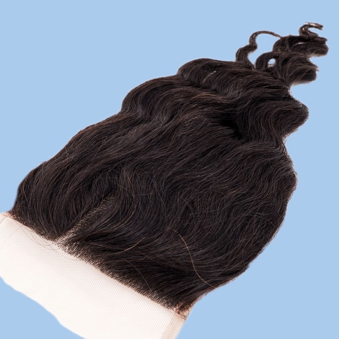 Brazilian Loose Wave 4x4 Transparent Closure - SHREYABEAUTYSTORE
