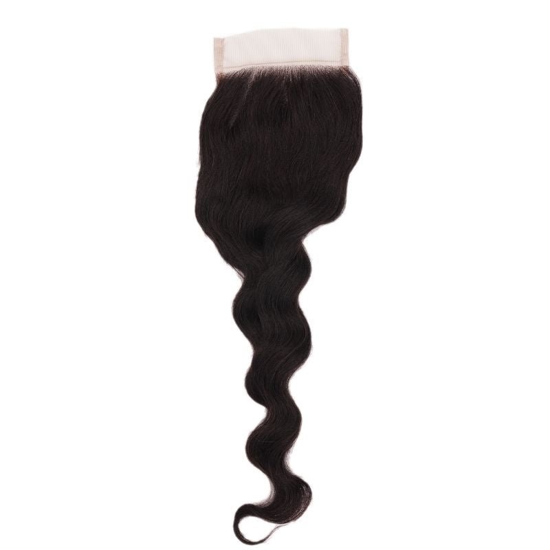 Brazilian Loose Wave 4x4 Transparent Closure - SHREYABEAUTYSTORE