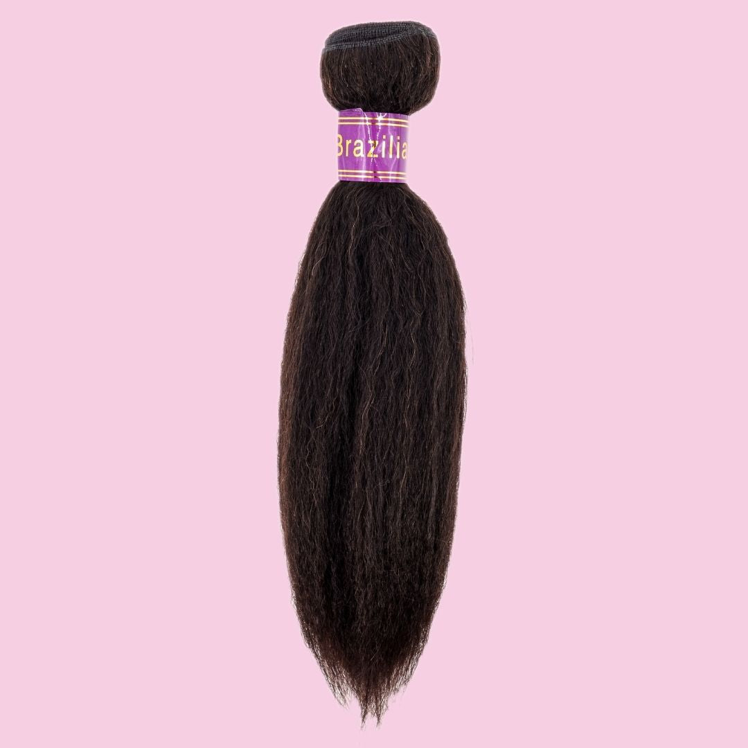Brazilian Kinky Straight Hair - SHREYABEAUTYSTORE
